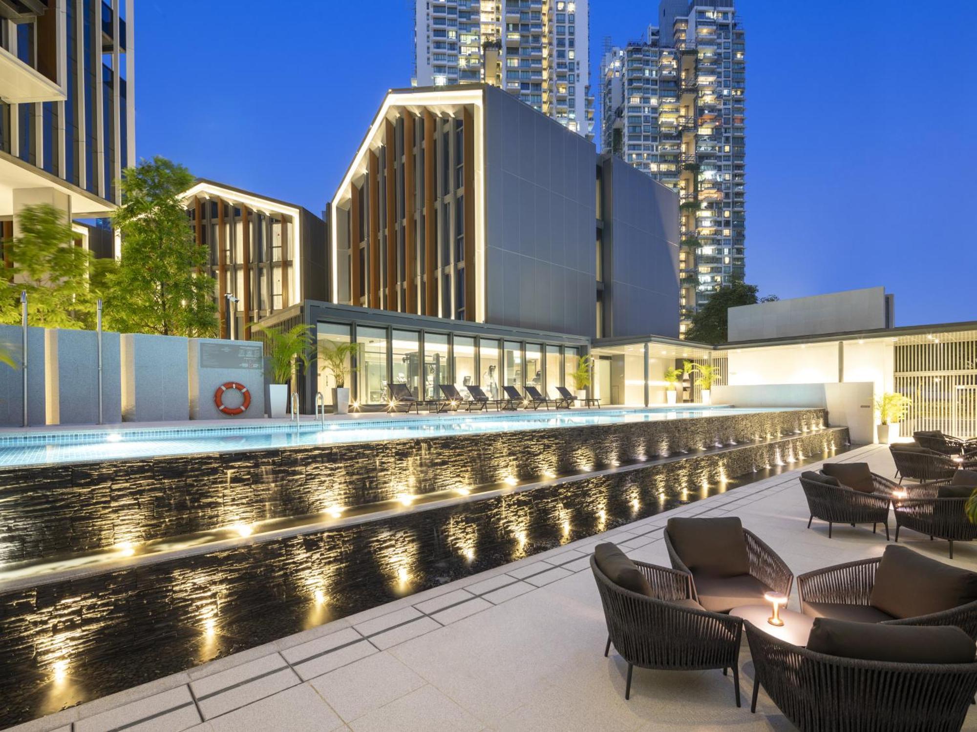 Fraser Residence River Promenade, Singapur Exterior foto