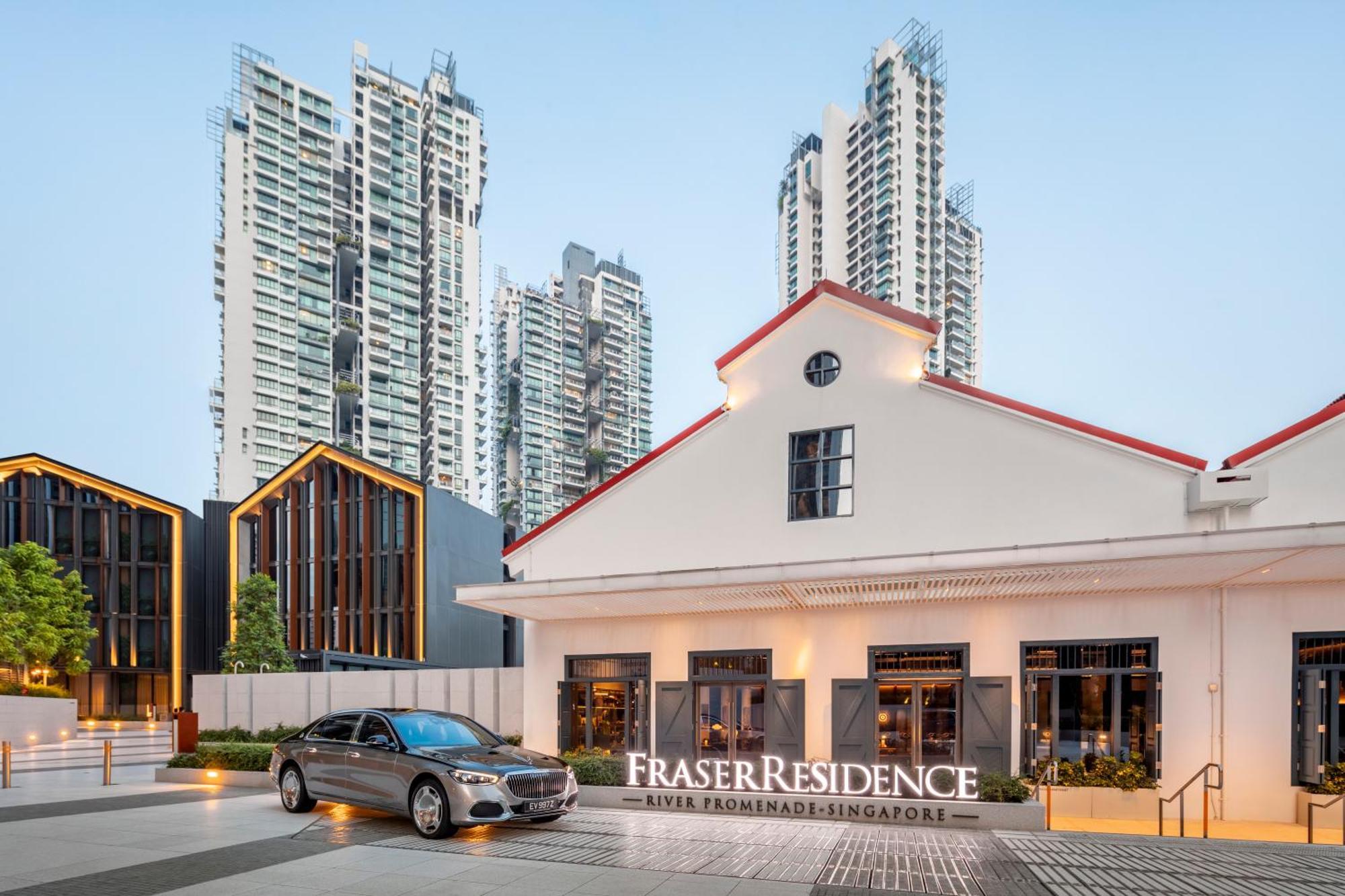 Fraser Residence River Promenade, Singapur Exterior foto