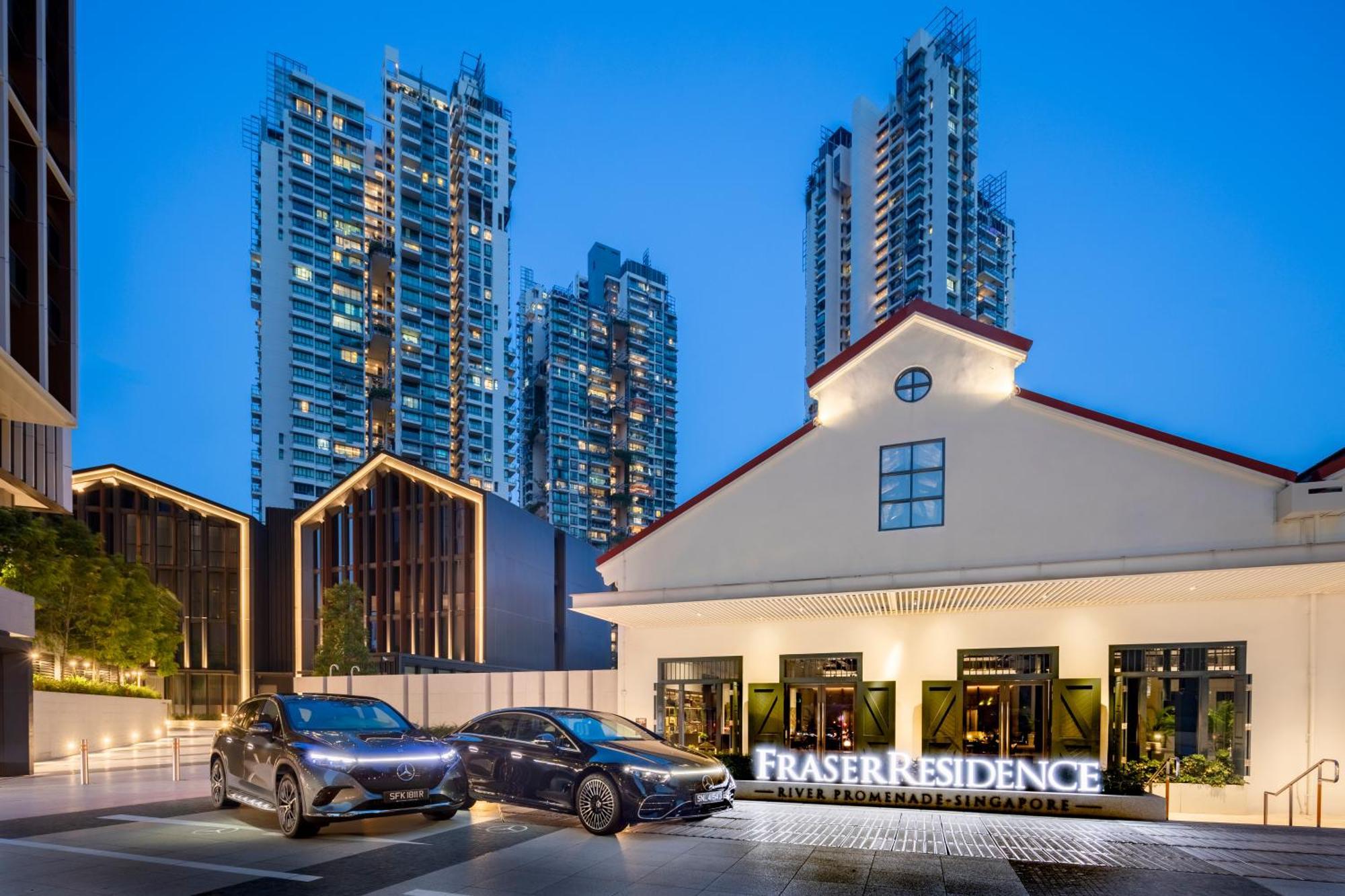 Fraser Residence River Promenade, Singapur Exterior foto