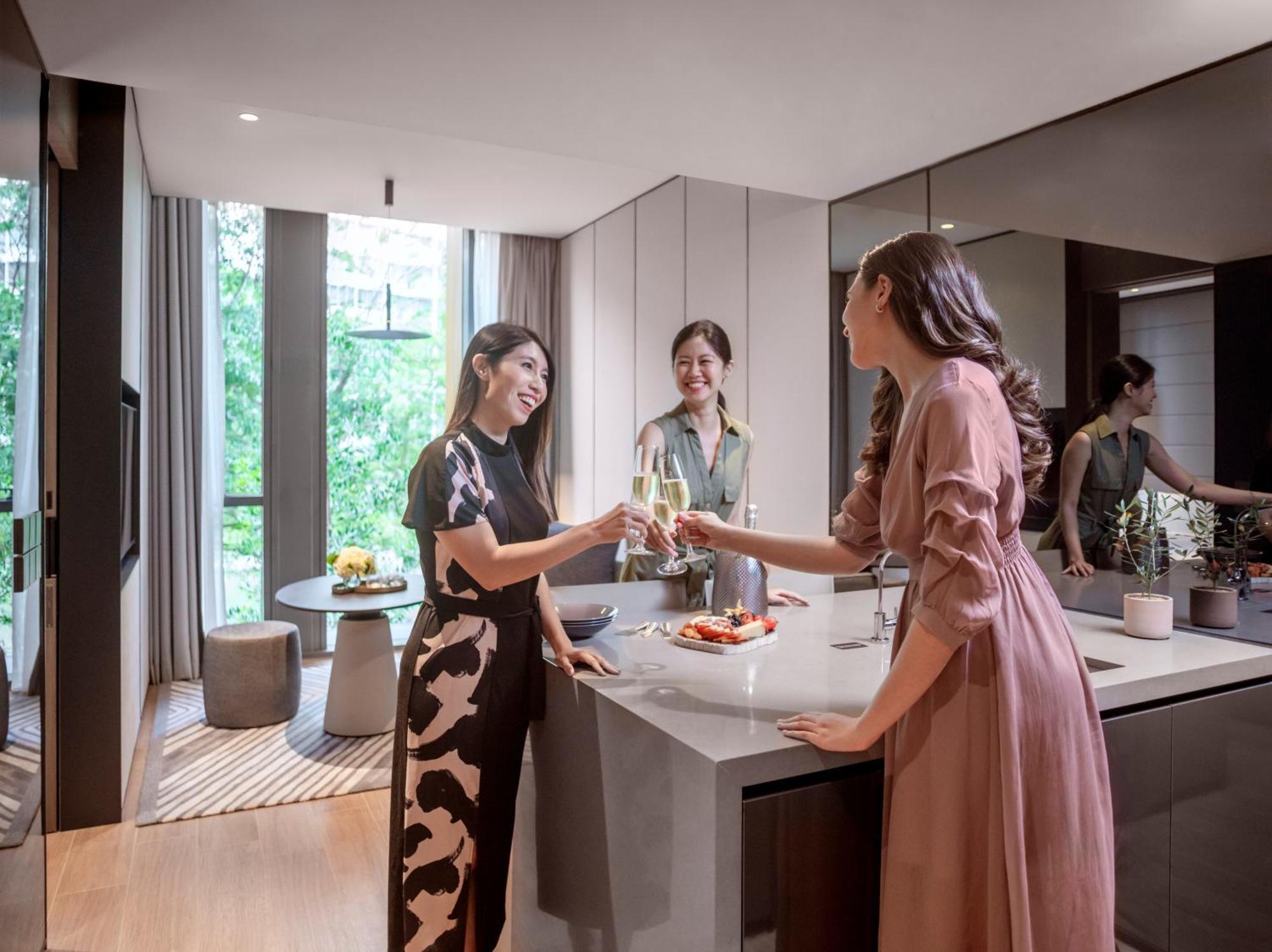 Fraser Residence River Promenade, Singapur Exterior foto